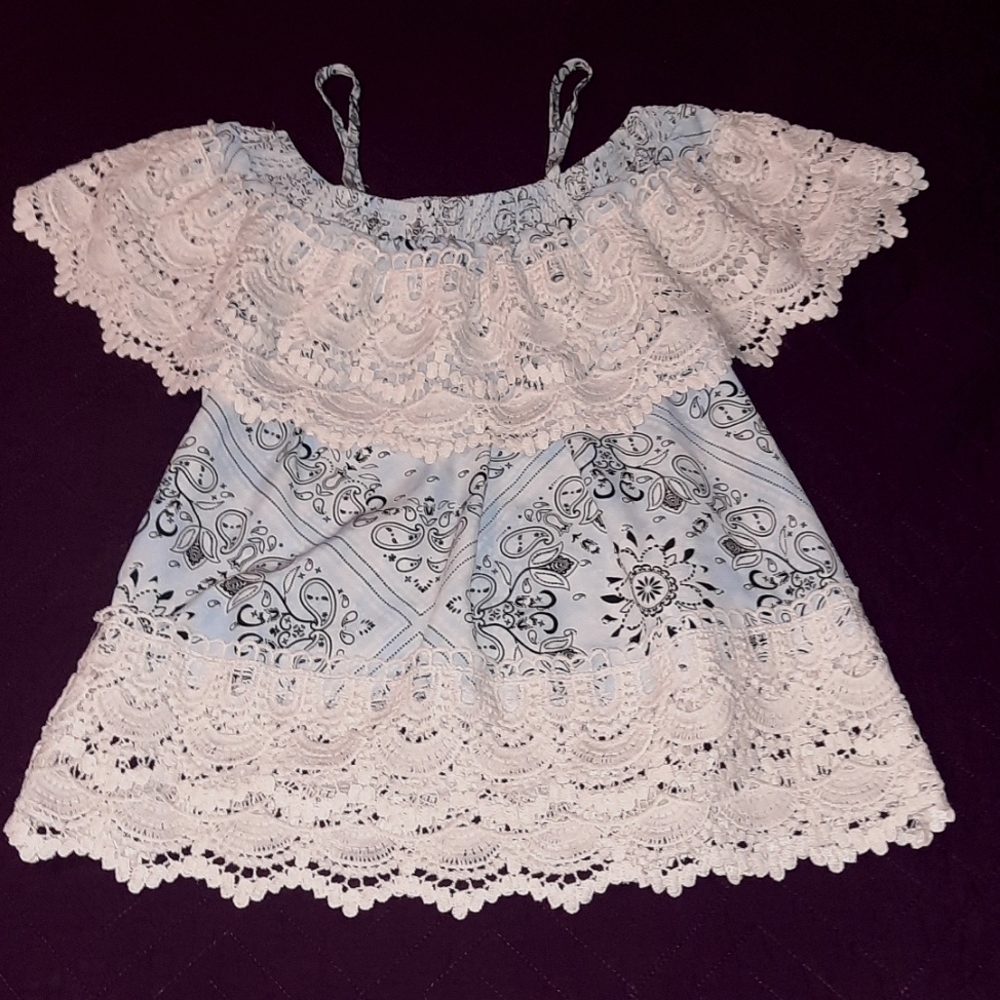 Crocheted Top Size Small